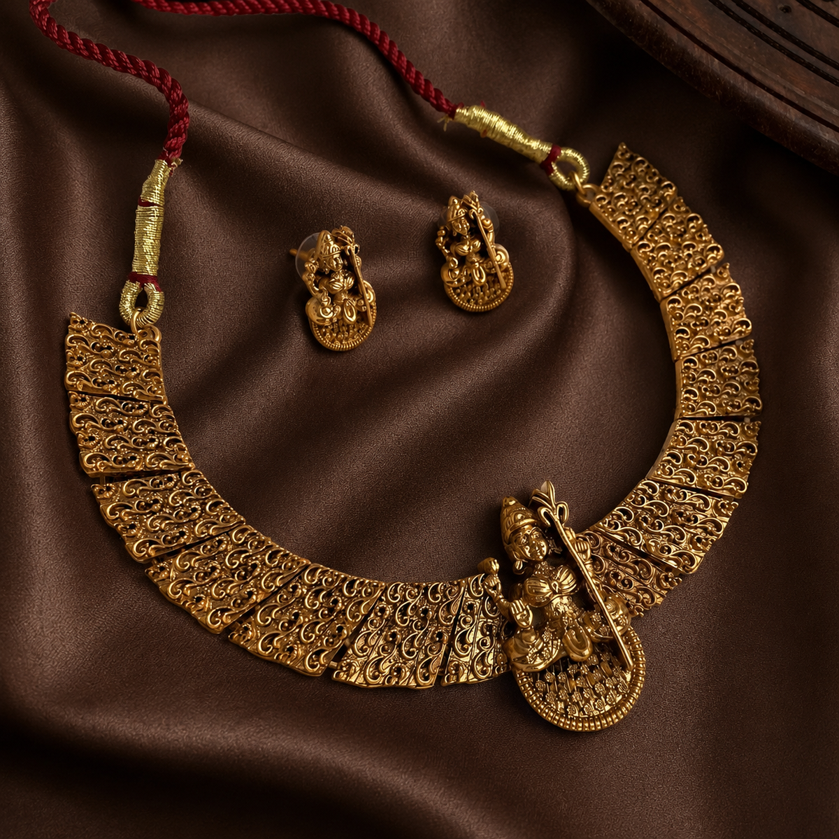 Lalitambika Temple Choker Set