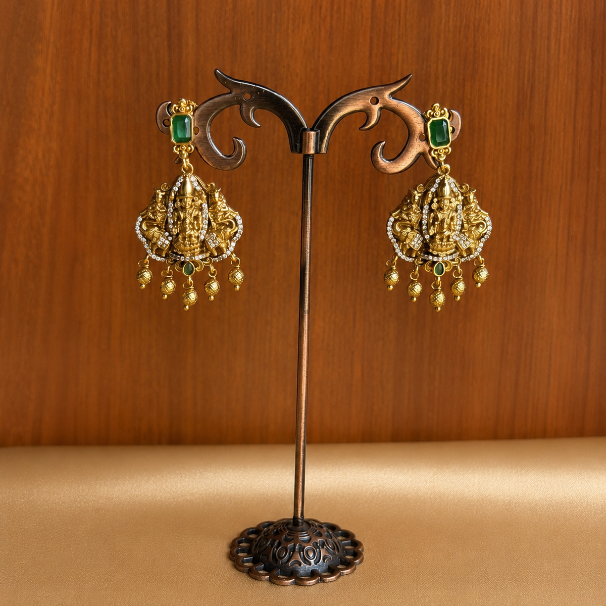 Pre Booking Order - Shri Lakshmi Venkatesha Vaibhava - Micro Gold Plated Necklace Set. Will get Dispatched in 10-15 days.