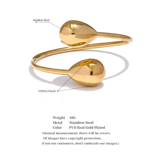 Aquaria Cuff Bracelet