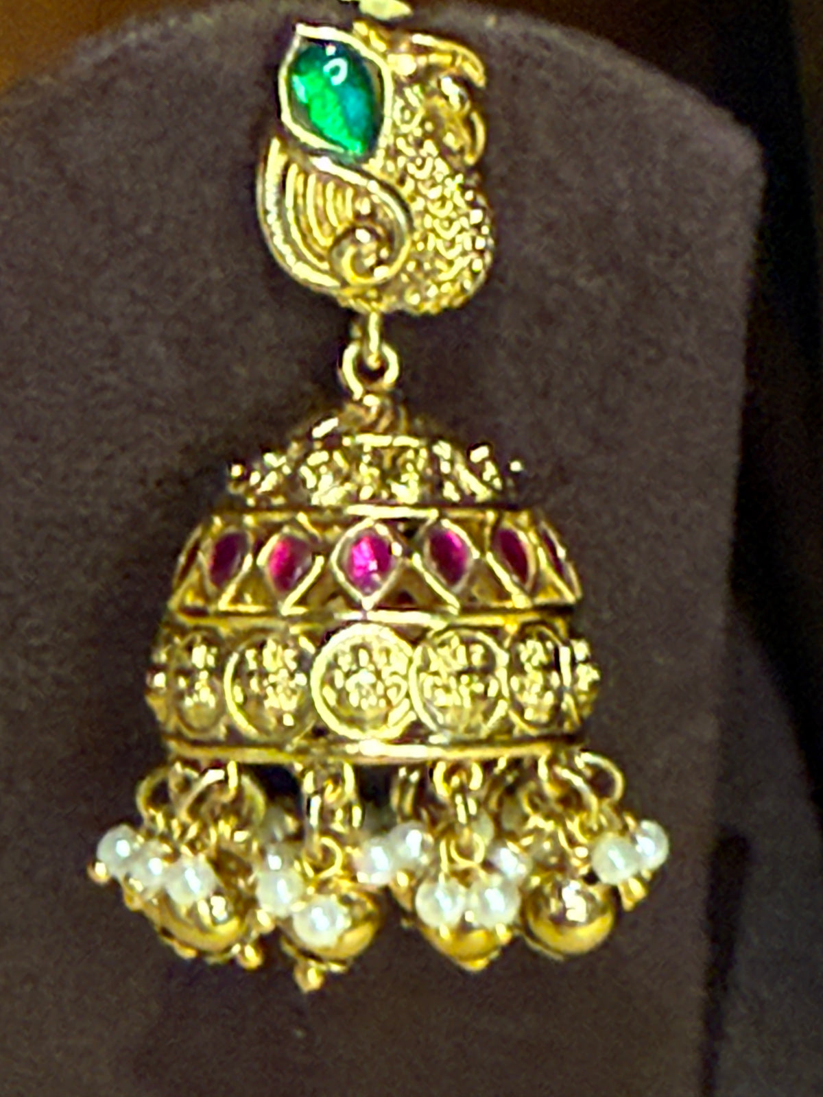 Shri Kashika – Original Jadau Kundan lakshmi Coin Temple Necklace Set.