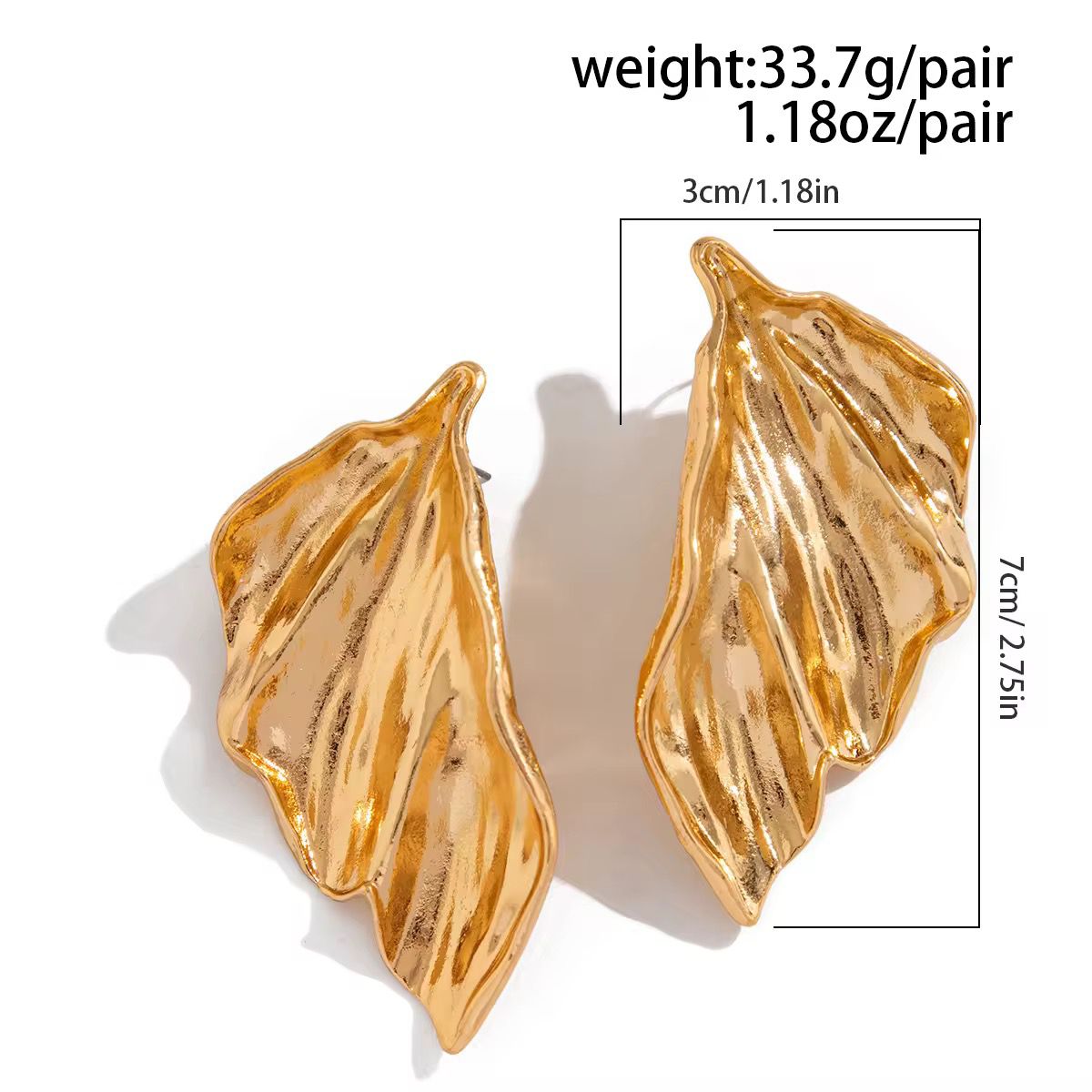 Botanica Bold leaf Earrings