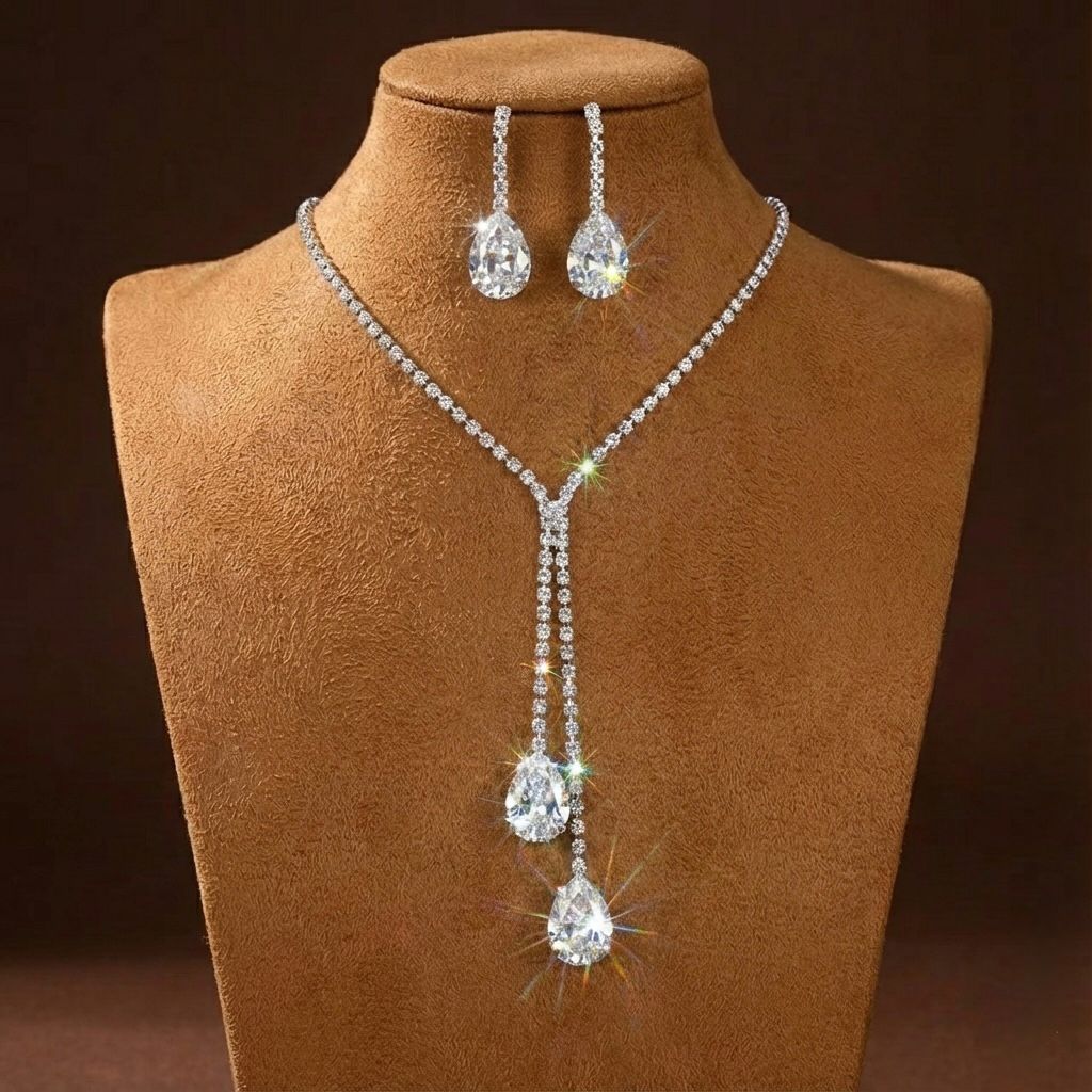 Crystal Dewdrop Set