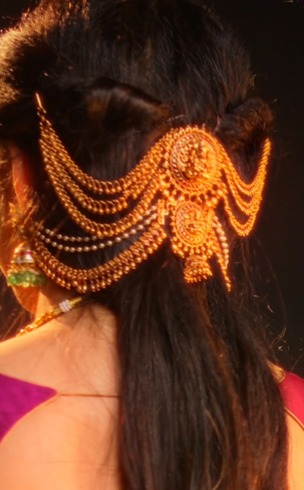 Hair Billa with Chain