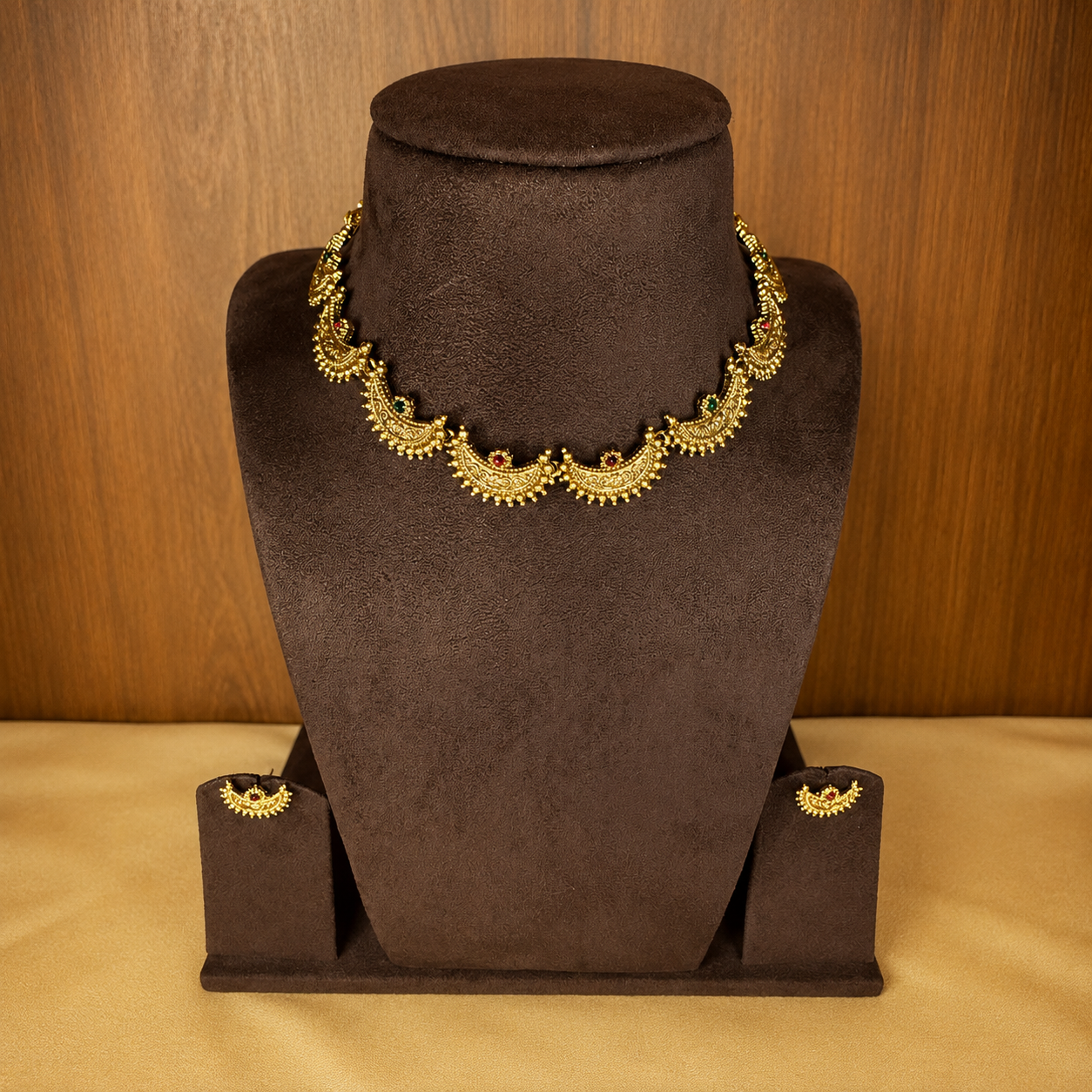 Chandralekha – Antique Temple Necklace Set.