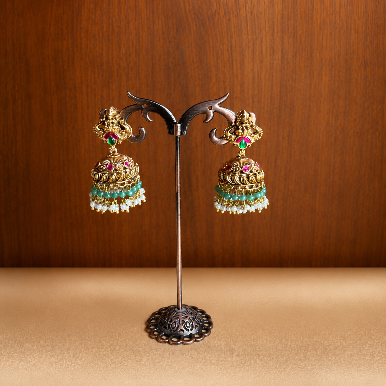 Sri Mahalakshmi Gutta Pusalu – Original Jadau Kundan Long Haaram.