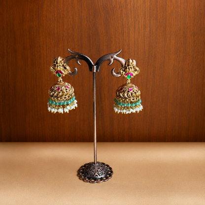 Sri Mahalakshmi Gutta Pusalu – Original Jadau Kundan Long Haaram.