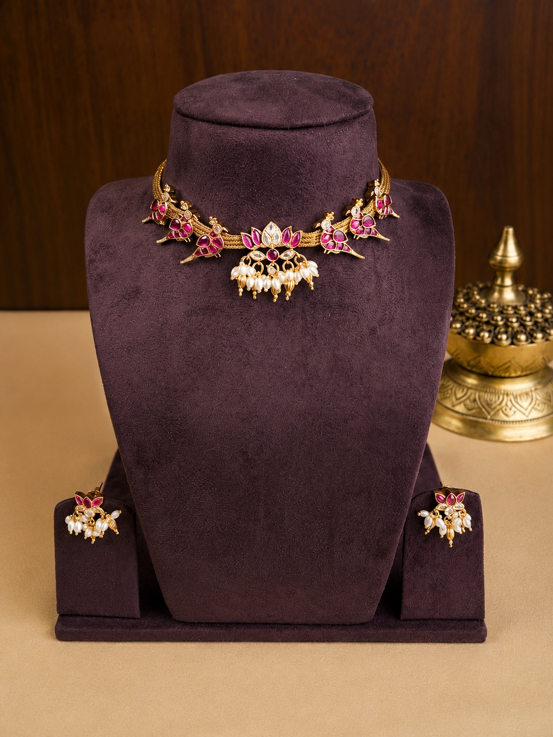 Kamala Kili Kanti - Jadau Kundan Choker Set