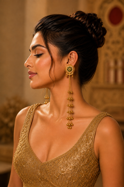 Harirang Kashmiri Earrings