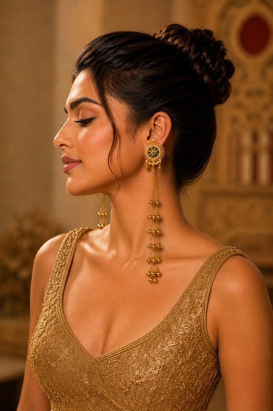 Harirang Kashmiri Earrings