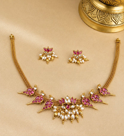 Kamala Kili Kanti - Jadau Kundan Choker Set