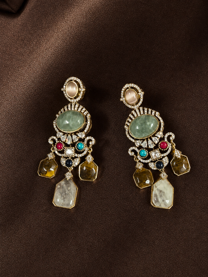 Samrika Sage Earrings
