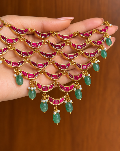 Chandrika – Original Jadau kundhan Heritage Choker Set