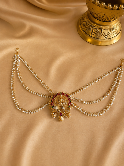 Lakshmi Kesha Muthu Mala – Hair Ornament