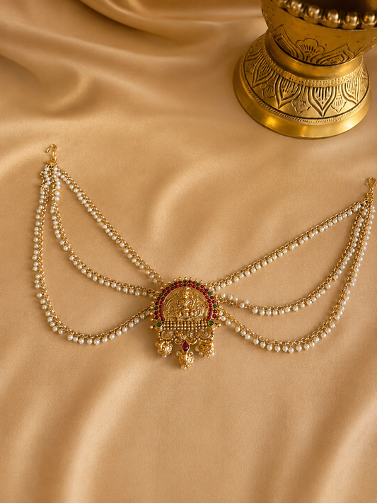 Lakshmi Kesha Muthu Mala – Hair Ornament