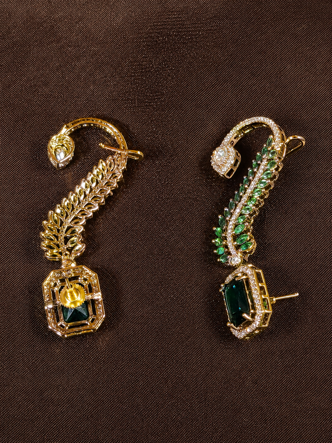 Haritapatra Ear Cuff Earrings