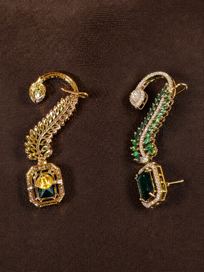Haritapatra Ear Cuff Earrings