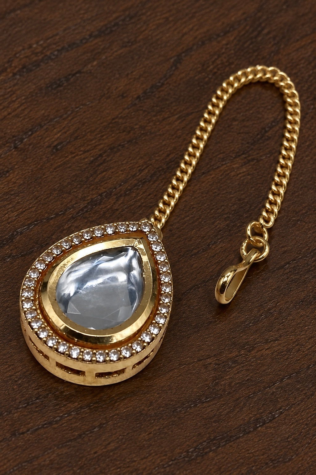 Aratrika - Real Kundan Maang Tikka