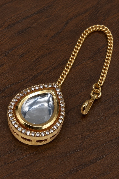 Aratrika - Real Kundan Maang Tikka