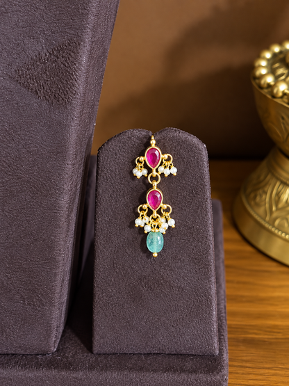 Mouktika Kanthi – Original Jadau Kundan Necklace Set