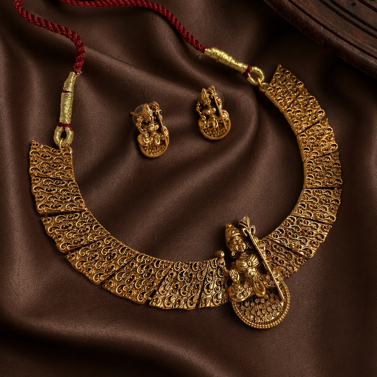 Lalitambika Temple Choker Set
