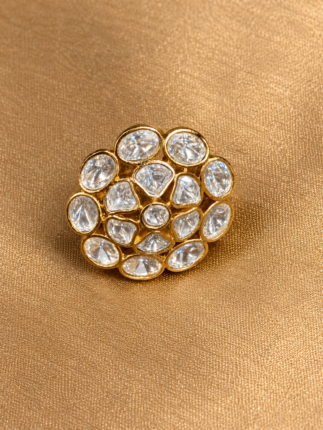 Mahira - Real Moissanite Statement Ring