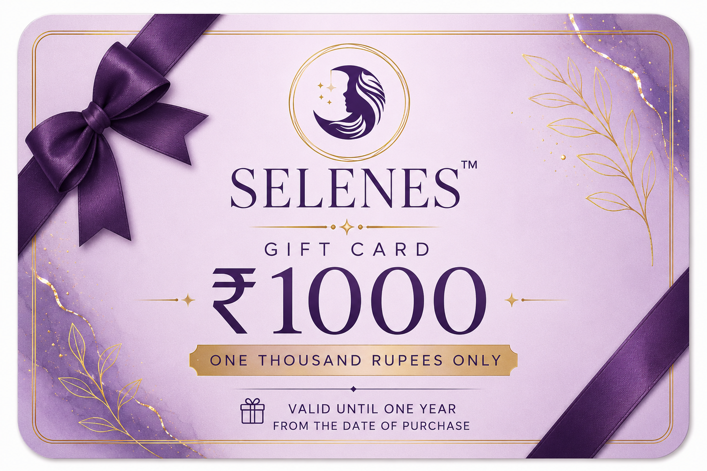 SELENES GIFT CARD
