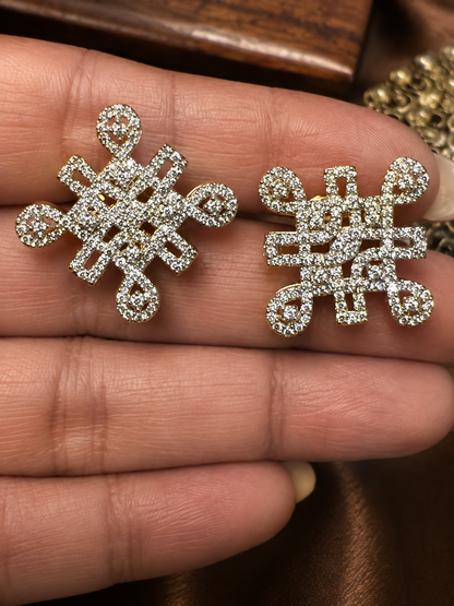 Kolam Twinline Necklace Set