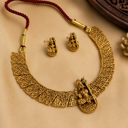 Lalitambika Temple Choker Set