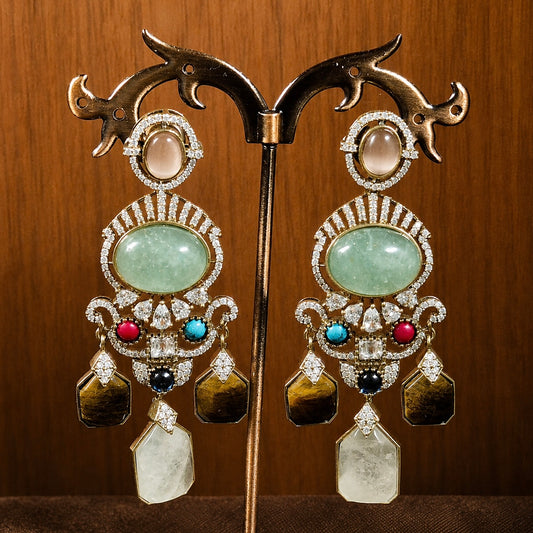 Samrika Sage Earrings