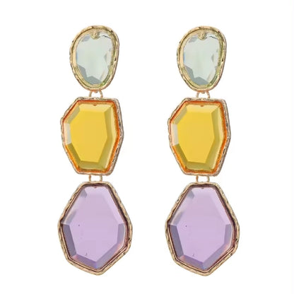 Abstract Resin Earrings
