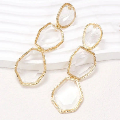 Abstract Resin Earrings