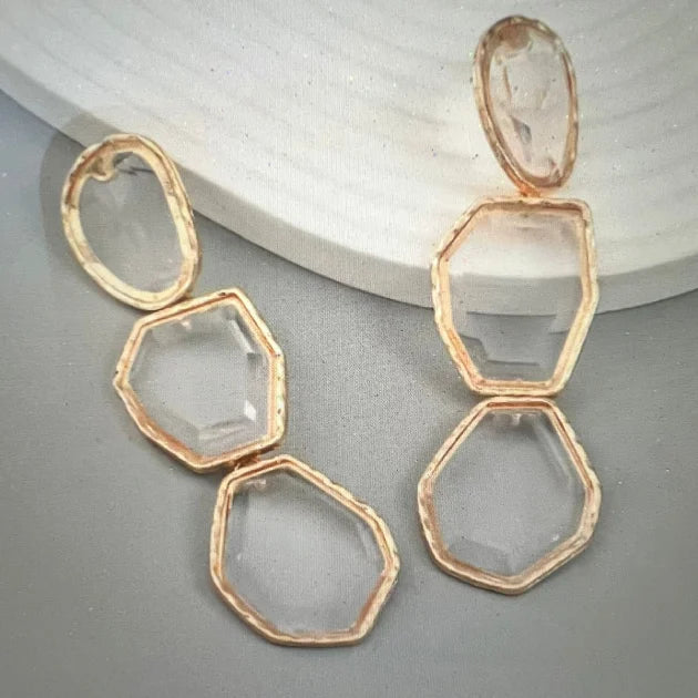 Abstract Resin Earrings