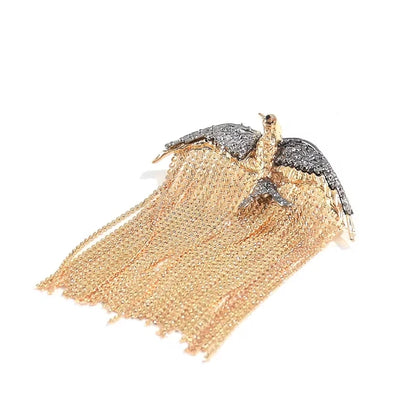Alara - Wings of Freedom Tassel Earrings