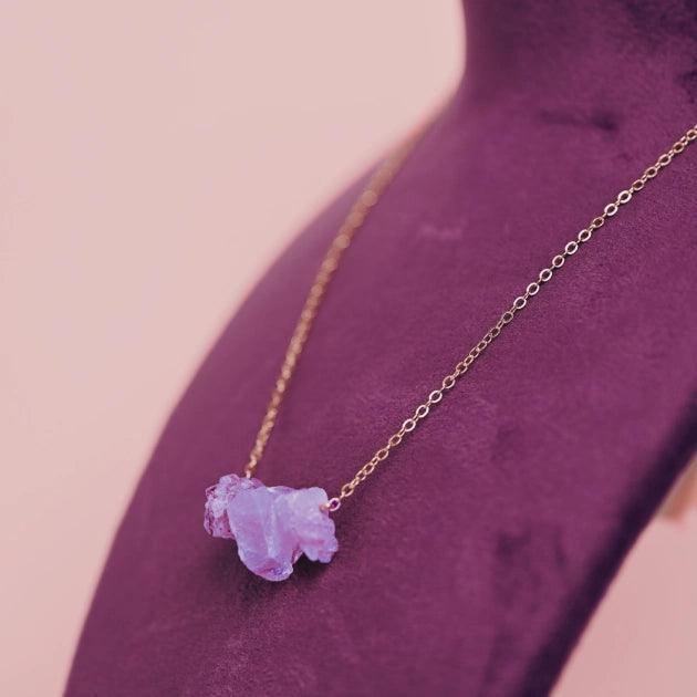 Amethyst Neck Charm