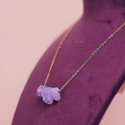 Amethyst Neck Charm