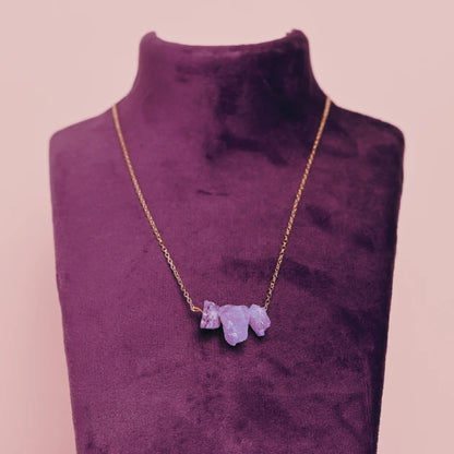 Amethyst Neck Charm