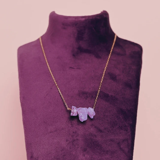 Amethyst Neck Charm