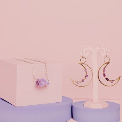 Amethyst Neck Charm