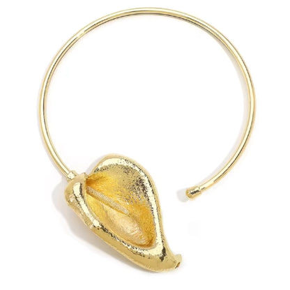 Gold Plated Luxe Anthurim Necklet