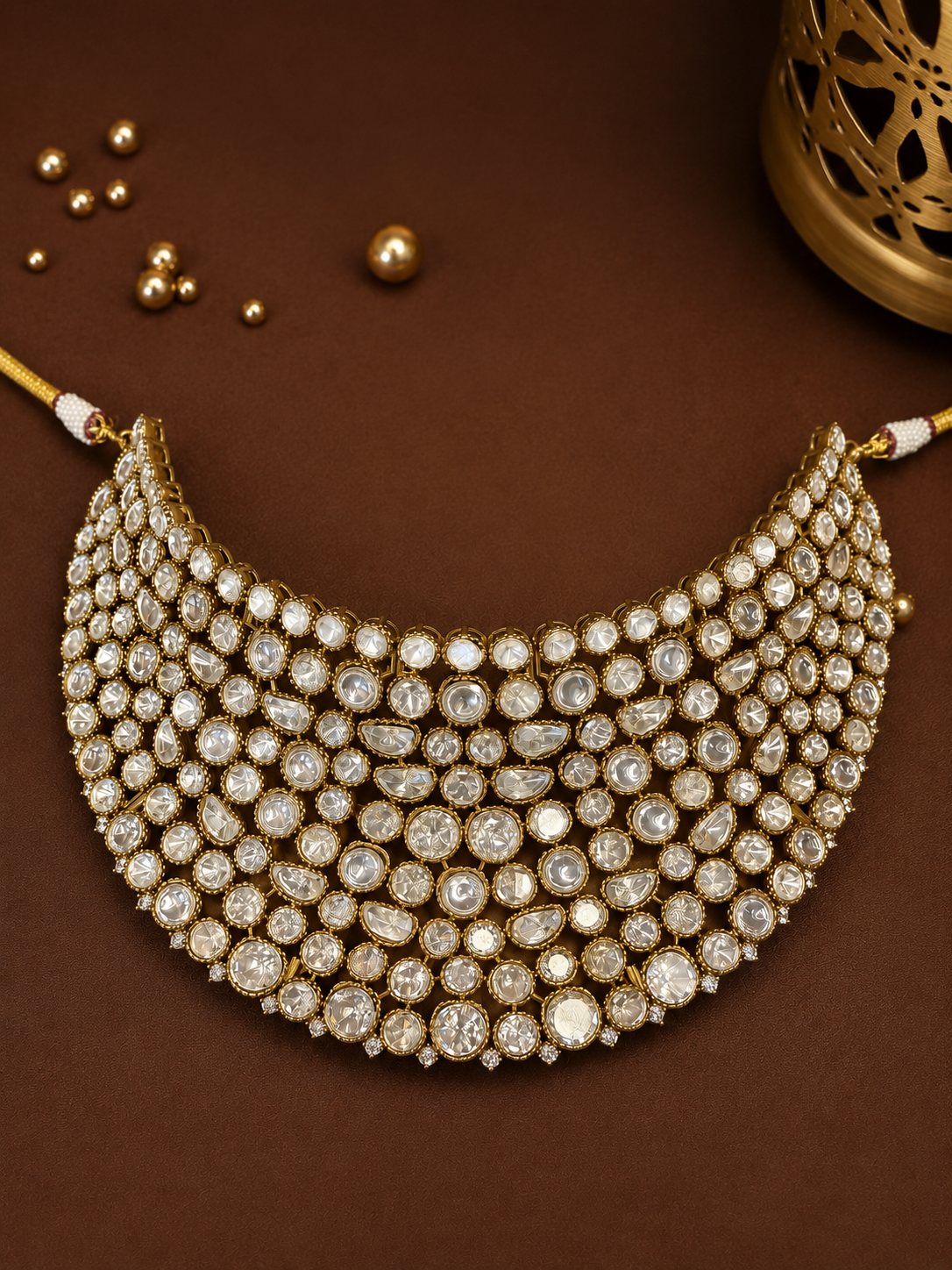 Maharika – Imperial Polki Heritage Choker Set.