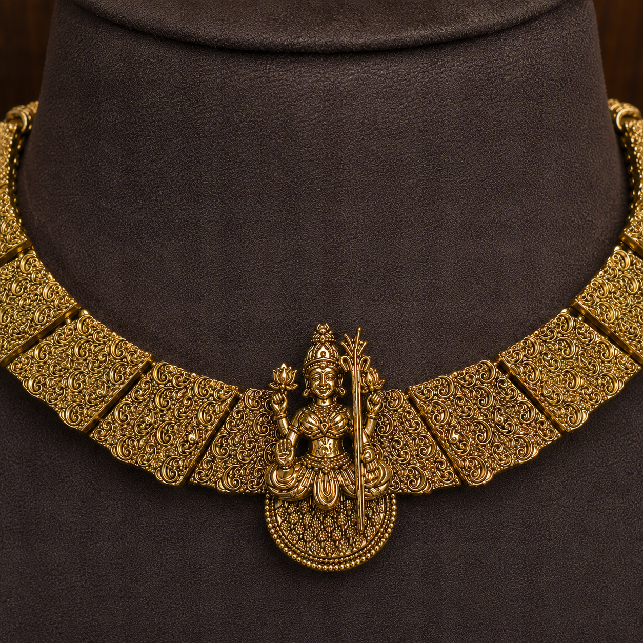 Lalitambika Temple Choker Set
