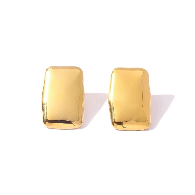 Smooth and Sleek Rectangle Studs