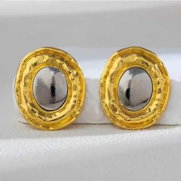 Bold Bi-Tone Studs