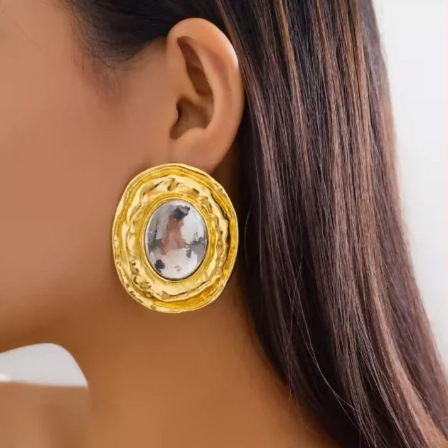 Bold Bi-Tone Studs