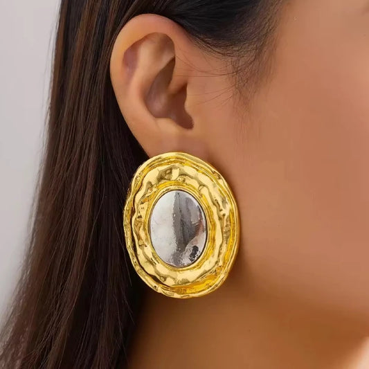 Bold Bi-Tone Studs