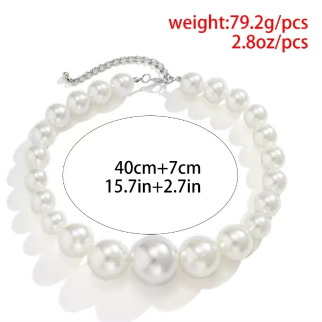 Bold Pearl Necklace