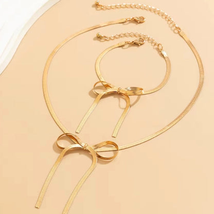 Bow & Knot Jewellery Set