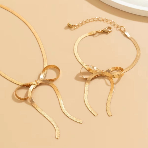 Bow & Knot Jewellery Set