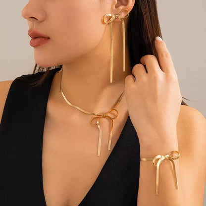 Bow & Knot Jewellery Set