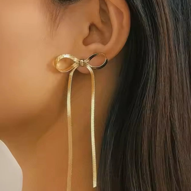 Bow & Knot Earring